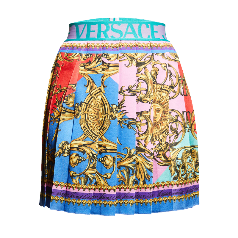Versace Jeans Couture Garland Pleated Skirt